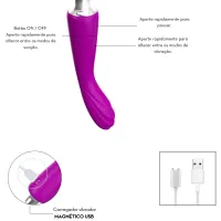ALON - VIBRADOR E ESTIMULADOR COM SUCÇÃO  - Foto 3