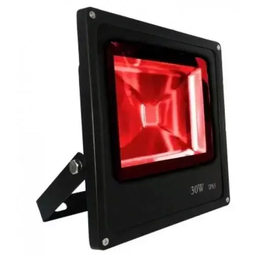Refletor de Led smd 10w Bivolt Vermelho