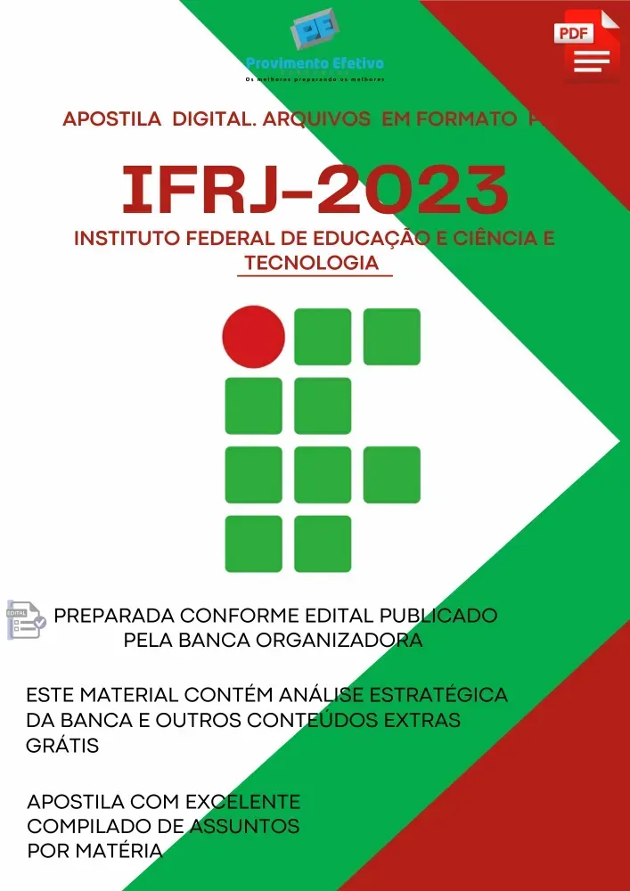 Apostila IFRJ Médico Clínica Geral 2023 Imagem
