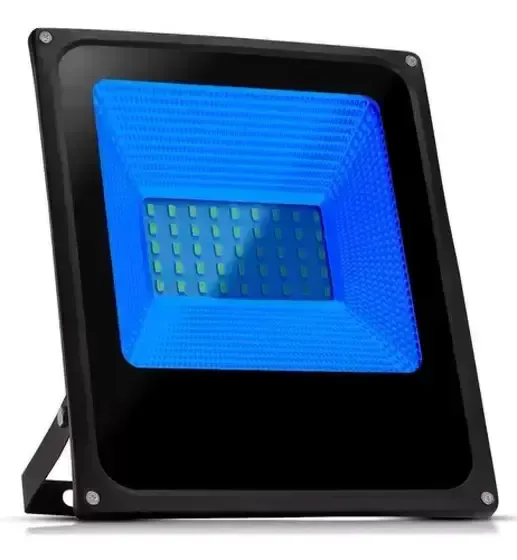 Refletor de Led smd 20w Bivolt azul Imagem