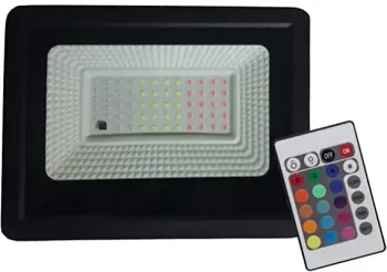 Refletor de Led smd 20w Bivolt rgb colorido