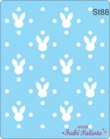 ST88 Stencil  Cabeças de Coelho