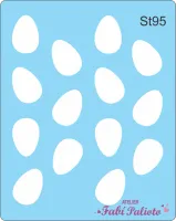 ST95 Stencil  Ovinhos Grandes