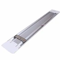Luminária Tubular Sobrepor Led Slim 40w Branco Frio 120cm - Foto 2