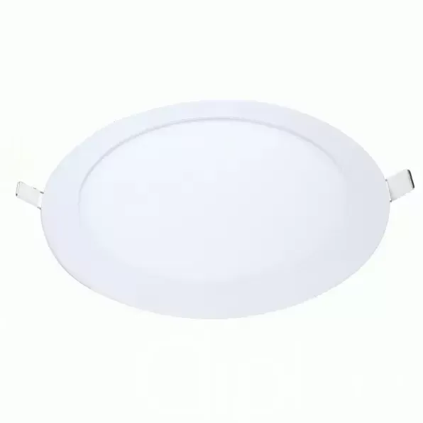 Luminaria painel Led Embutir Redonda 6W Slim  