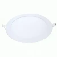 Luminaria painel Led Embutir Redonda 12W Slim  
