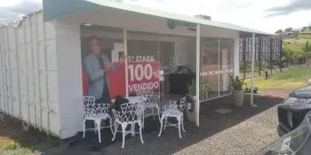 Container Stand de vendas  8.00m x 5.00m 