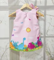 Vestido Trapézio Dinossauros Cute Mod.2 PrintIX - Foto 2