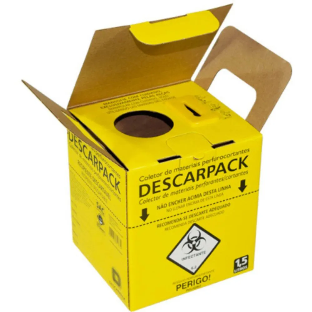 Coletor Perfuro Cortantes DESCARPACK