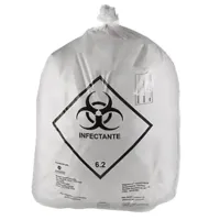Saco de Lixo Hospitalar Branco RAVA - Foto 2