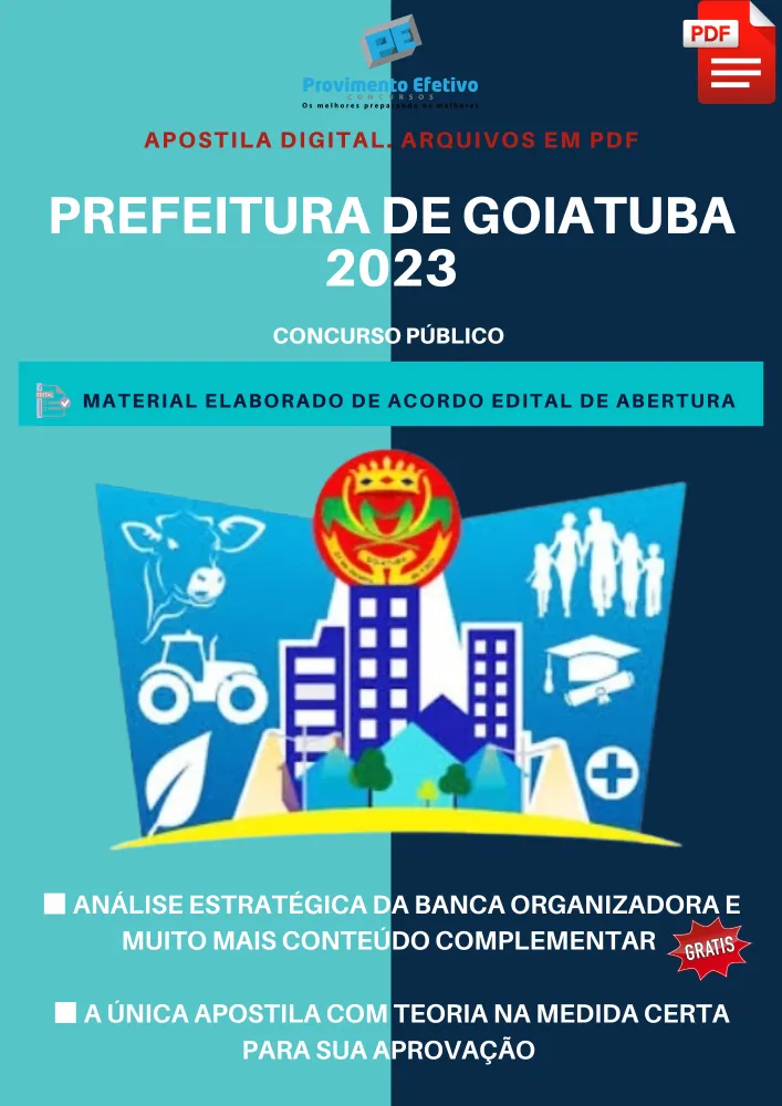 Apostila Prefeitura Goiatuba Assistente Social 2023 Imagem