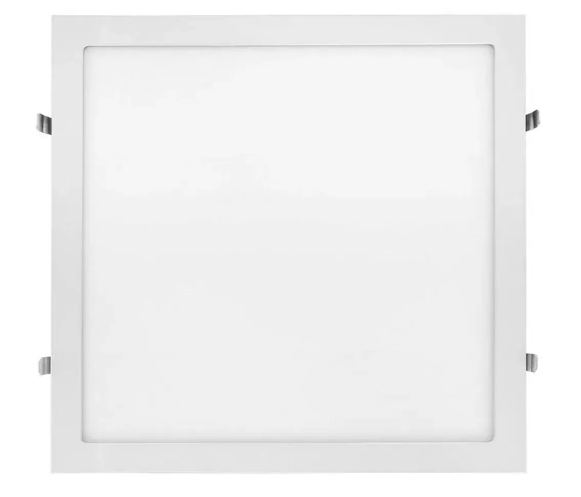 Luminaria Painel Led  embutir 40w quadrado 62x62 branco Quente 3000k Imagem