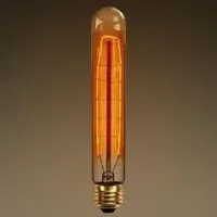 Lampada Filamento Led Retro Thomas Edson Vintage Antique 6W T30 2200K Bivolt palito