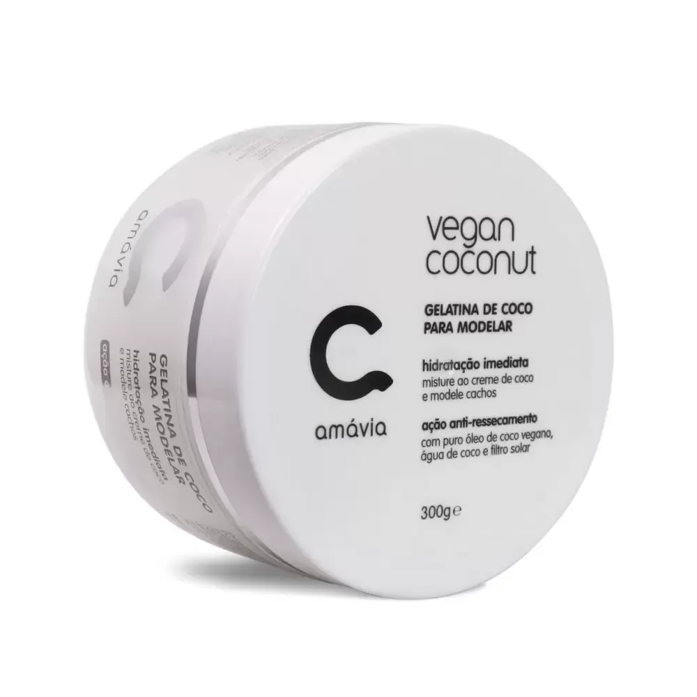 Amávia Ceará - GELATINA DE COCO PARA MODELAR VEGAN COCONUT - 300G