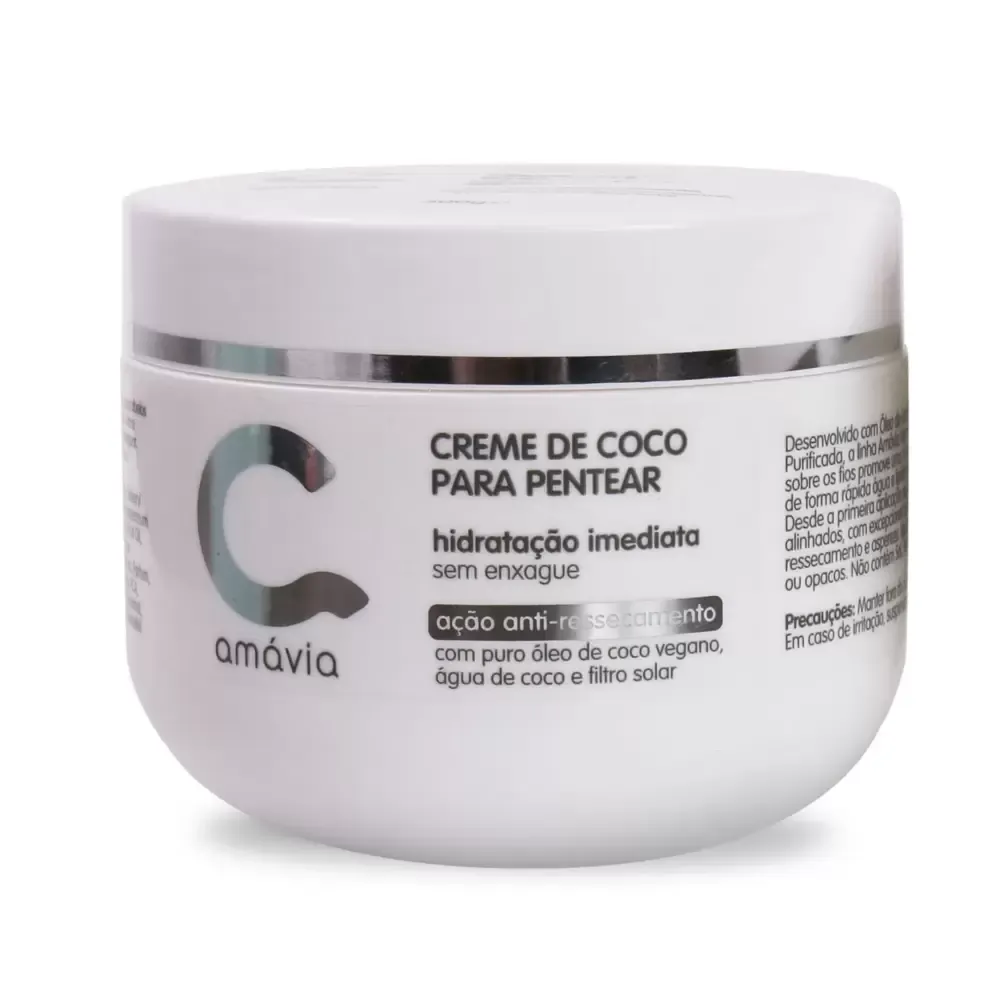 CREME DE COCO PARA PENTEAR VEGAN COCONUT - 300G