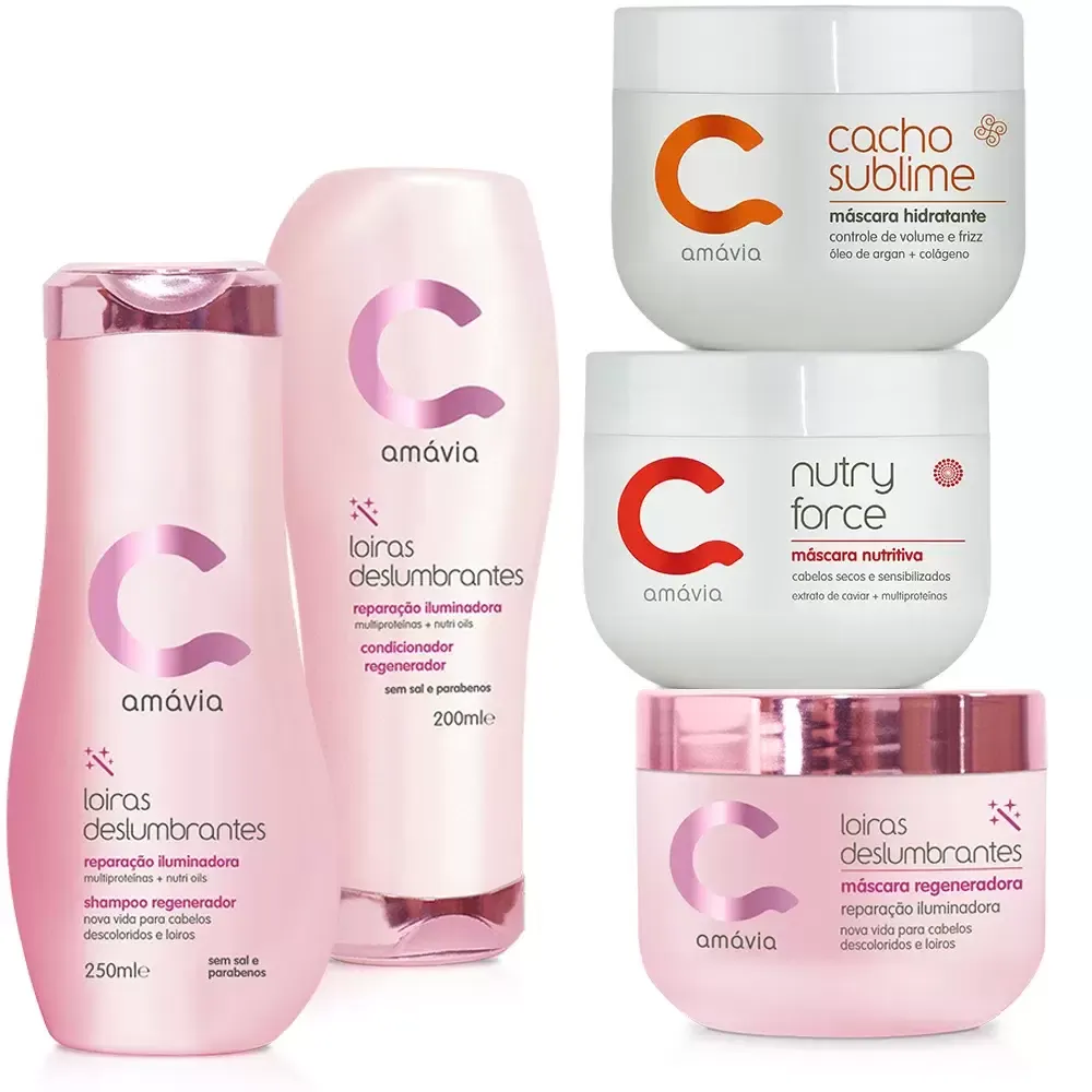 KIT CABELO FRAGILIZADO CACHEADO