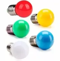 Lampada led Bulbo Bolinha de 2,5w A45 Branco Quente - Foto 3