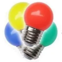 Lampada led Bulbo Bolinha de 1w A45 Branco fria 6000k - Foto 7