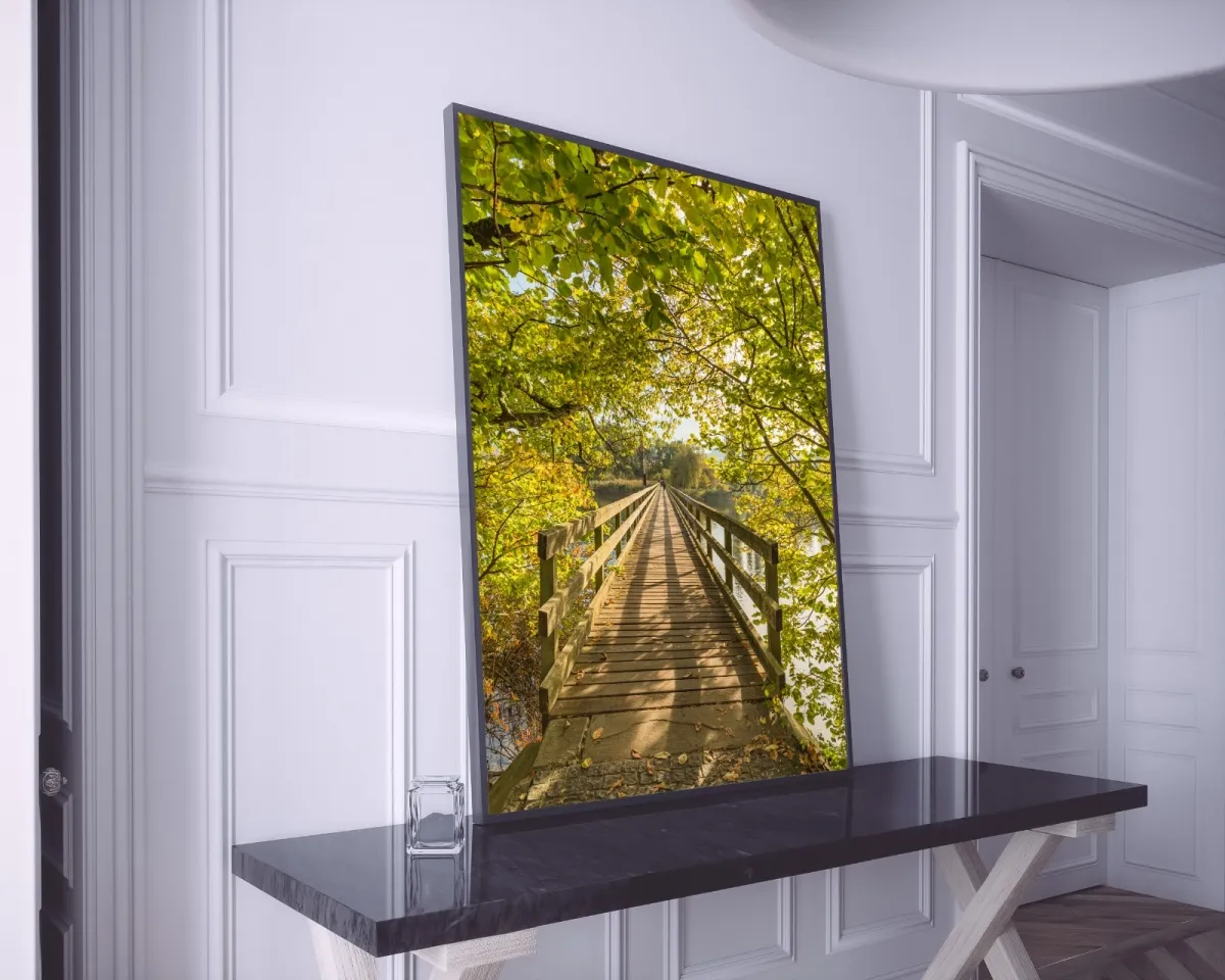 Quadro Travessia Verde Imagem