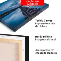 Quadro Travessia Verde Canvas - Foto 6