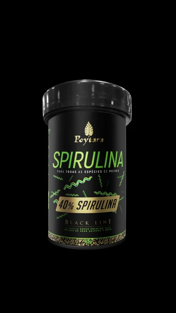 Spirulina 40% Black Line - 45g