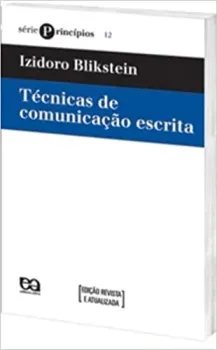 TECNICAS DE COMUNICAÇAO ESCRITA VOL 12 (PRODUTO USADO - MUITO BOM)