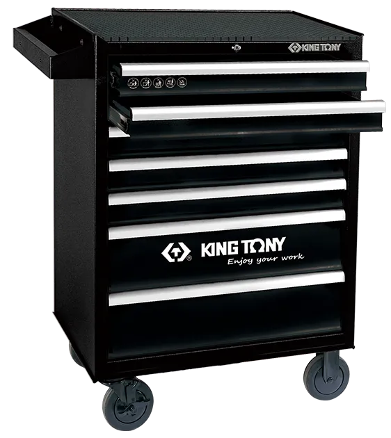 Carrinho de Ferramentas com 7 gavetas 87434-7B-K Preto King Tony