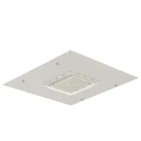 LUMINARIA LED POSTO DE GASOLINA EMBUTIR 50W - Foto 4