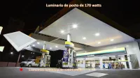 LUMINARIA LED POSTO DE GASOLINA EMBUTIR 190W - Foto 4