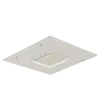 LUMINARIA ULTRA LED POWER POSTO DE GASOLINA EMBUTIR 100W - Foto 3