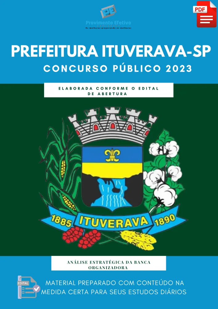 Apostila Ituverava 2023 Prefeitura Imagem