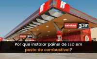 Painel de led Outdoor Led P6 192x96 (2X1) PARA POSTO DE COMBUSTIVEL e afins - Foto 8