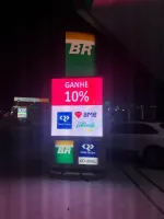 Painel de led Outdoor Led P6 288X96 (3X1) PARA POSTO DE COMBUSTIVEL e afins