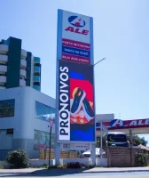 Painel de led Outdoor Led P6 288X96 (3X1) PARA POSTO DE COMBUSTIVEL e afins - Foto 13