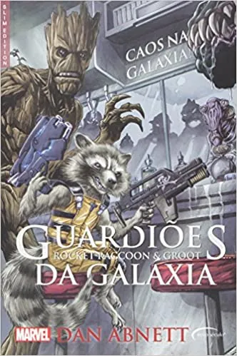 GUARDIOES DA GALAXIA. ROCKET RACCOON E GROOT CAOS NA GALAXIA (PRODUTO USADO - MUITO BOM)