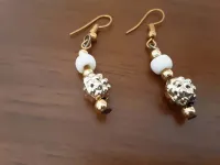  Conjunto Colar/Brincos/Pingente  Búzios - Branco - Foto 2