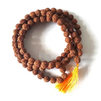 Kit com 10 Unidades  - Japamala Rudraksha 0,8cm. 108 Contas.  - Foto 2