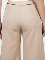 calça midi feminino com listrado ao lado - Foto 4