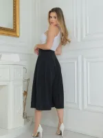 Calça pantalona pantacourt - Foto 2