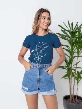 Blusa T-Shirt Desenho: foco