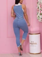 Macacão Feminino Jeans - Foto 2