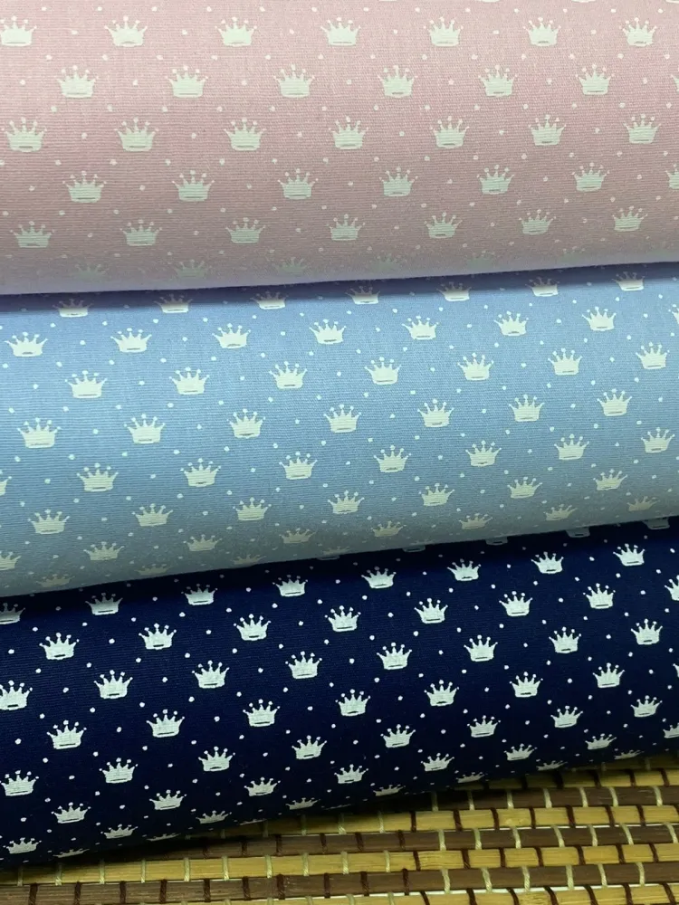   TECIDO TRICOLINE COROA MINI Imagem