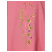 Casula Bordado Cruz 19 em Cores Litúrgicas - Foto 5