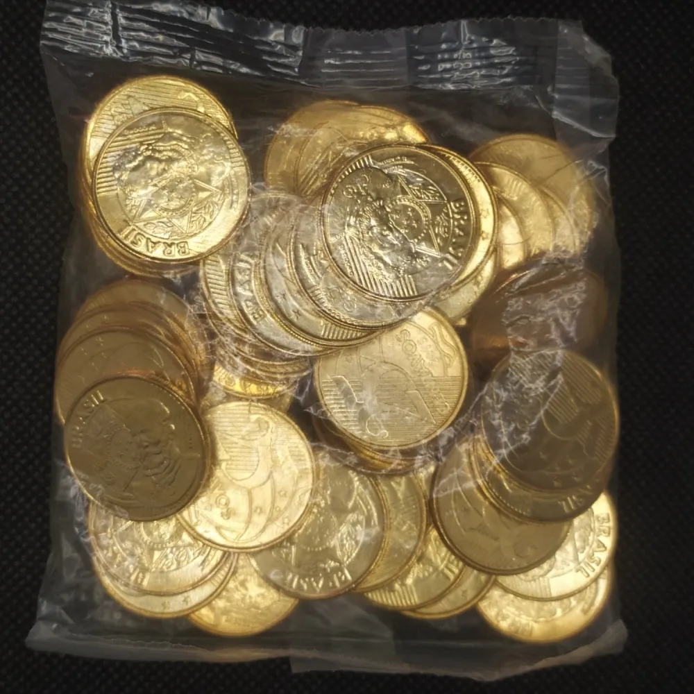 Sache Lacrado Moeda 25 Centavos 2015