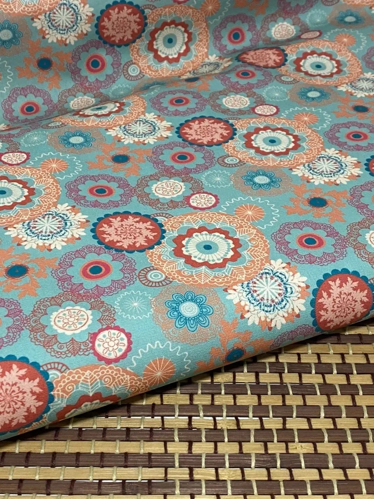   TECIDO TRICOLINE ref. AM-5061 DIGITAL ref.15 Imagem