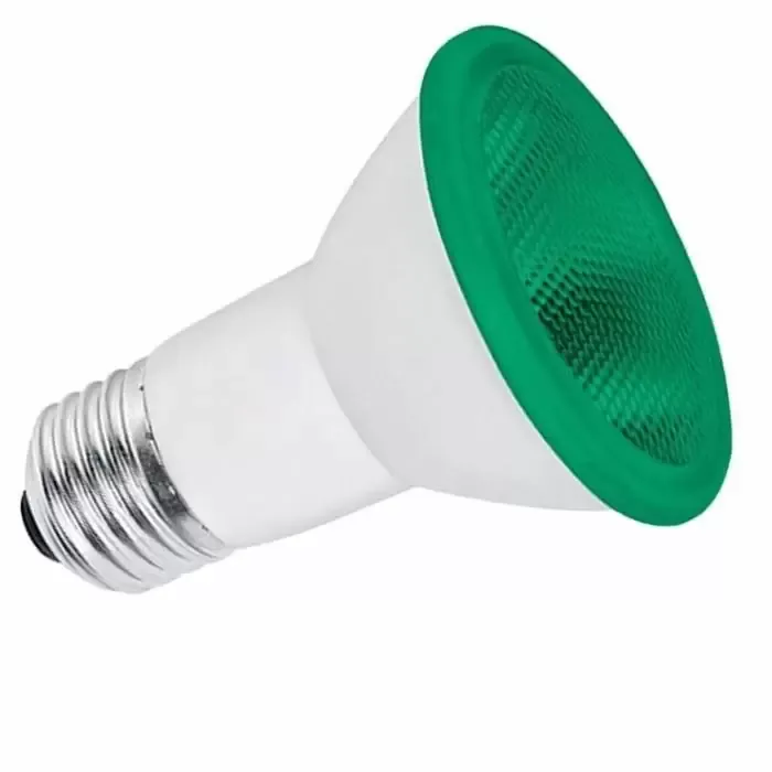Lâmpada Led Par20 6w Bivolt  verde