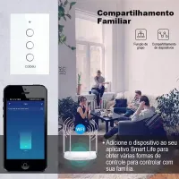 Lampada LED smart Wi-Fi Par30 RGB 12w    Controle Remoto e via celular casa inteligente - Foto 6
