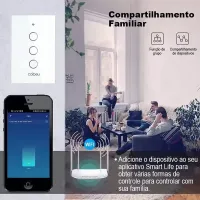 Lampada LED smart Wi-Fi AR111 RGB 12w    Controle Remoto e via celular casa inteligente - Foto 2