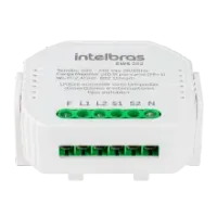 Interruptor Inteligente Smart IZY Controlador de Cargas Wifi 1/1 EWS 211 Branco Intelbras