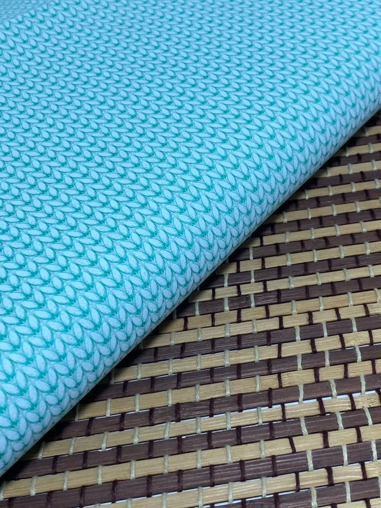     TECIDO TRICOLINE  TRAMAS VERDE . REF.500